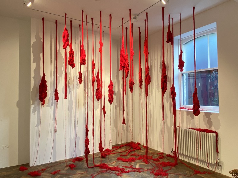 Red is the colour of..., at New Contemporaries, London